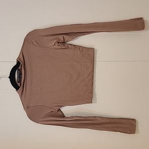 Naked Wardrobe Cropped Long Sleeve